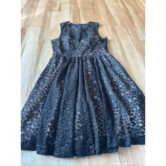 Anthropology Plenty by Tracy Reese Black Polka Dot Dress - Picture 7 of 8